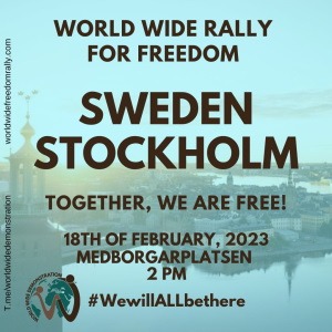 World Wide Rally for Freedom - Stockholm